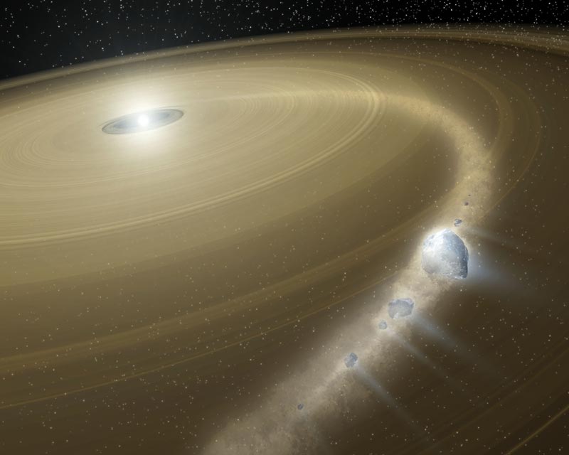 White Dwarf Exoasteroid