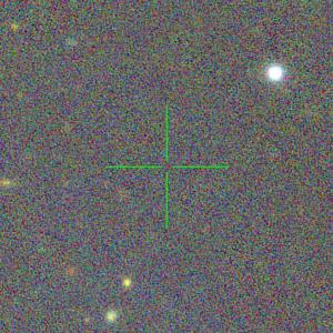 PanSTARRS cut-out image of the target area of the sky.